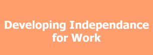 developing indepandance for work