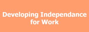 developing indepandance for work